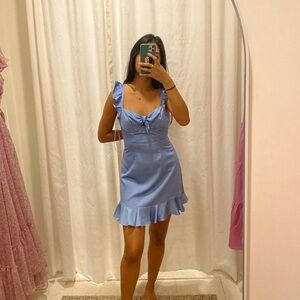 ASTR the Label - Marla Ruffle Mini Dress